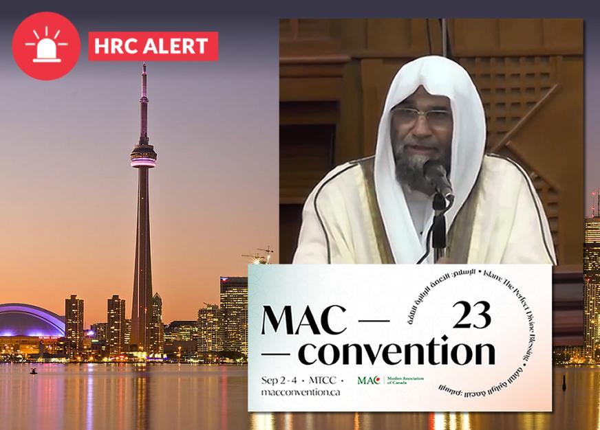 Honest Reporting: Muslim Association of Canada Rescinds Invitation to Anti-Semitic Imam