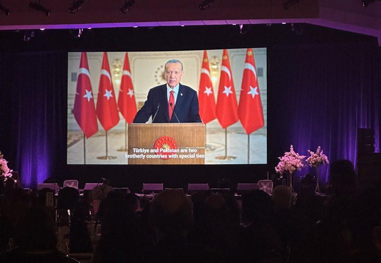 Why did the Turkish President Address Pakistani Doctors Meeting in Dallas?