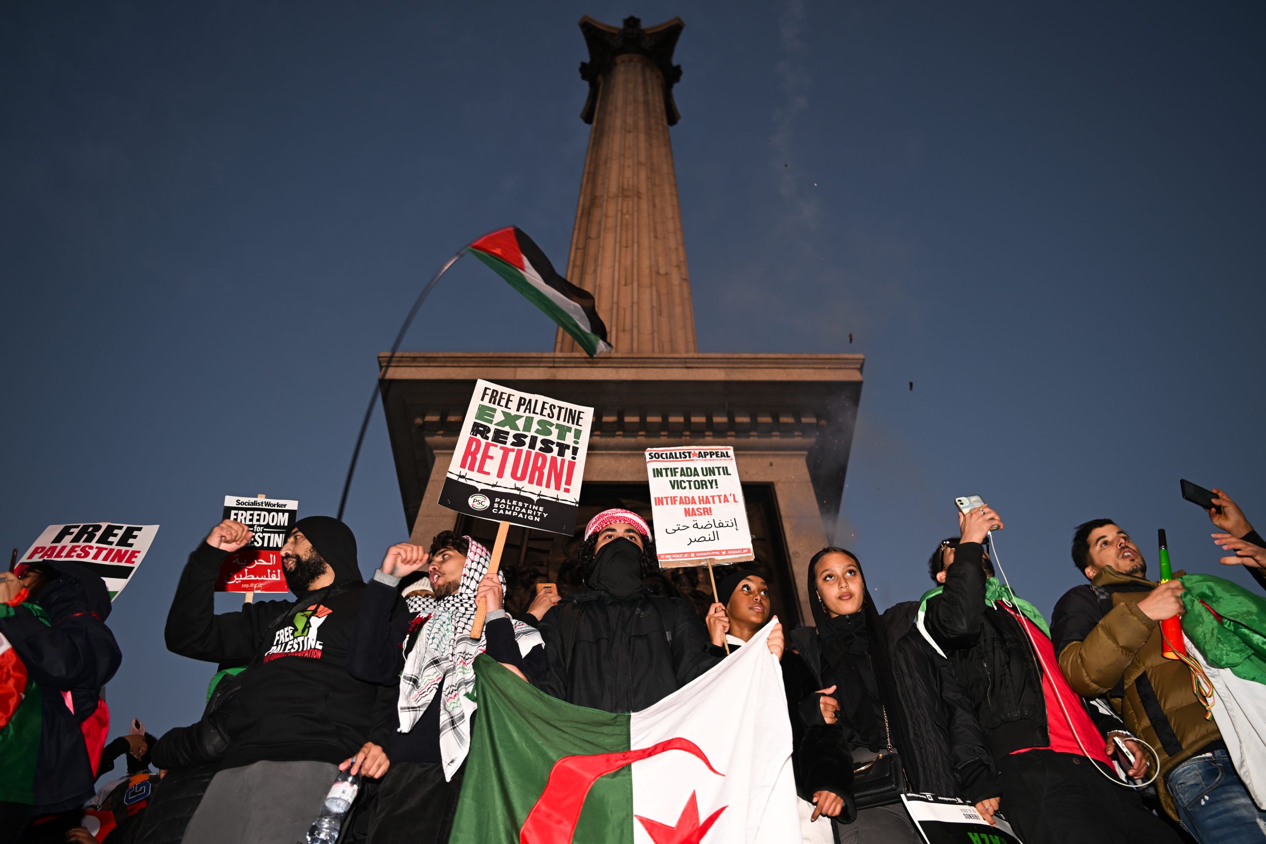 Photos: London’s Islamists Rally for Hamas